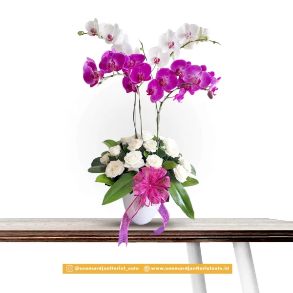 Table Bouquet Anggrek Premium